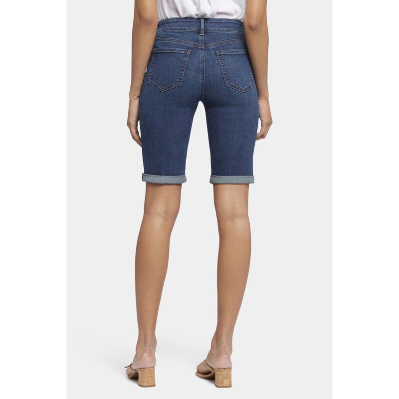 NYDJ Briella Short Rolled Cuff Shorts image number 1